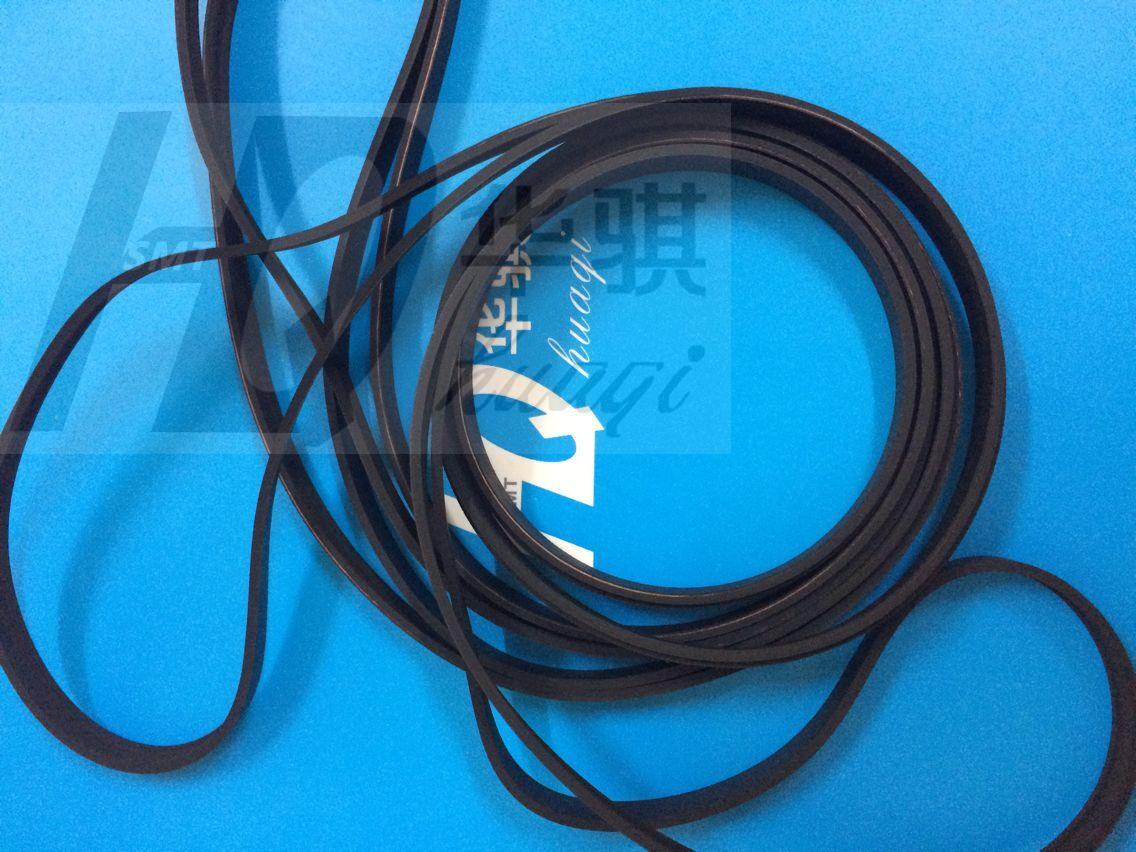 三洋X200贴片机传送带凹槽轨道皮带6300897647 6301084862耐磨