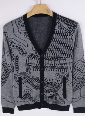 48码 蓝依色舍 秋冬款男士羊毛外套101128