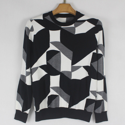 48码 秋冬款羊毛 男士 圆领羊毛衫 贴身穿 12096