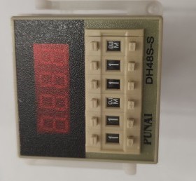PUNAI DH48S-S 220V DH48S 普耐计时器 循环双延时数显时间继电器