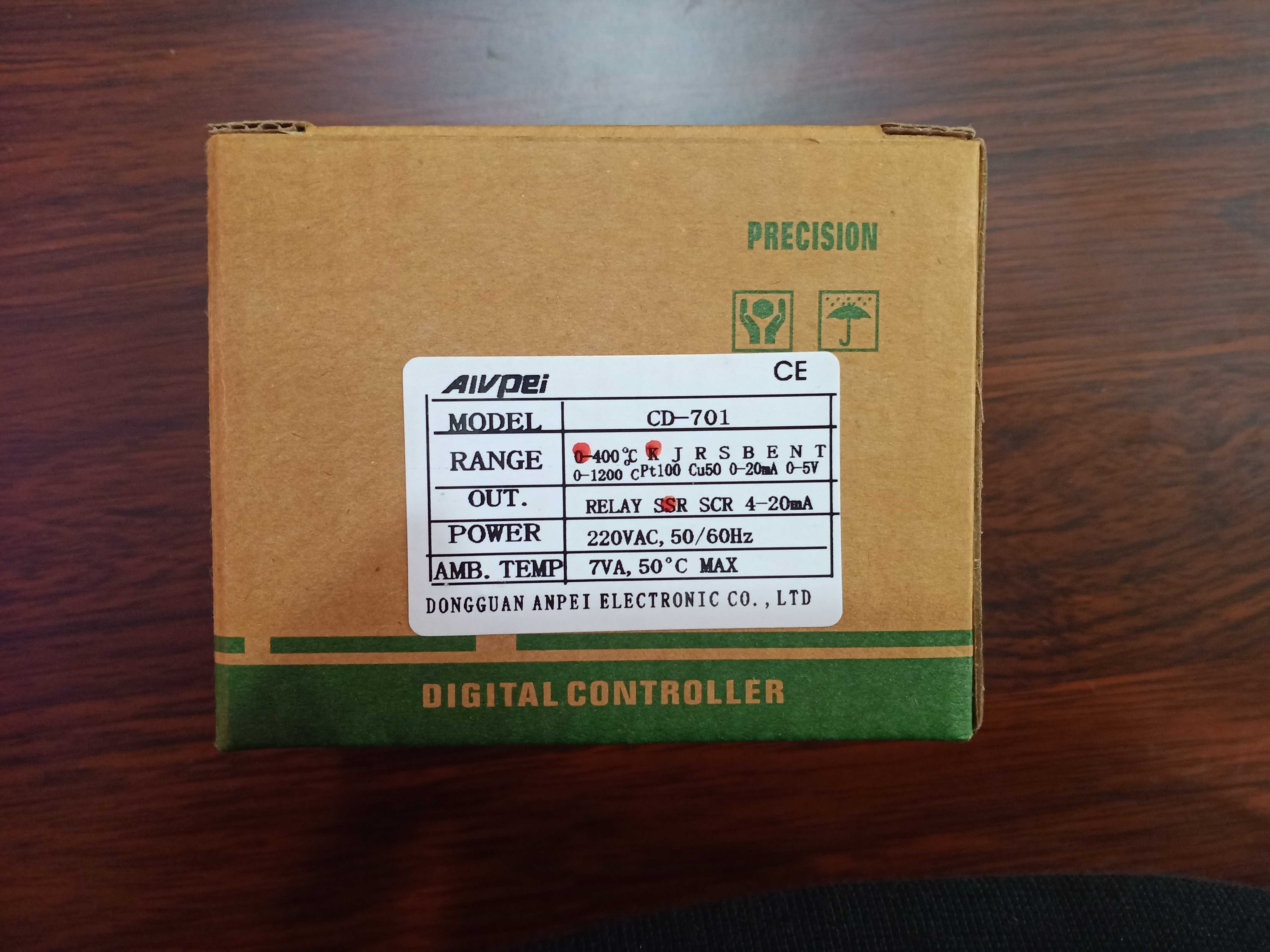 AIvpei CD-701 CD701 SSR固态电压 K 400-1200度 安培ANPEI温控器