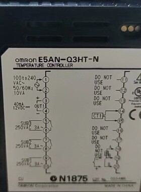 E5AN-Q3HT-N E5AN E5AN-Q3HT 温控器 温控表96*96mm