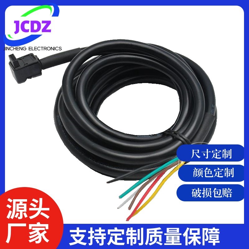 安川∑V伺服电机马达动力连接线JZSP-CSM12-03-E JZSP-CSM12-05-E