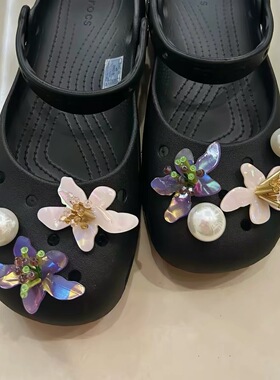 波普少女系列洞洞鞋配饰高级感鞋扣配件鞋花适配花朵夏天清新
