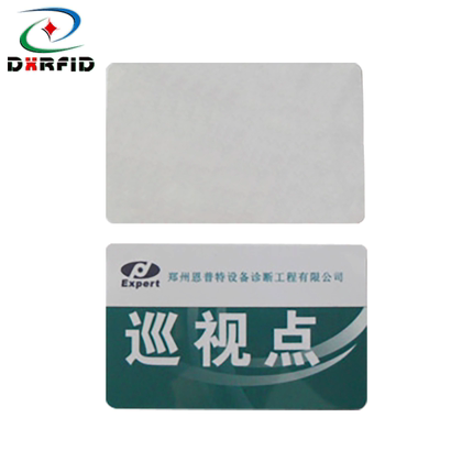 RFID抗金属电子标签低频ID标准印刷卡85.5*54*1.5mm-125KHz