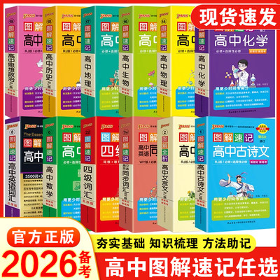 26备考新教材图解速记高中全套