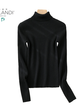 帕阑蒂 | L75013纯山羊绒樽领抽条女套衫