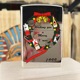 原装 1999年C全新镀银蚀刻漆印老油壶花环圣诞礼品打火机ZIPPO 正版