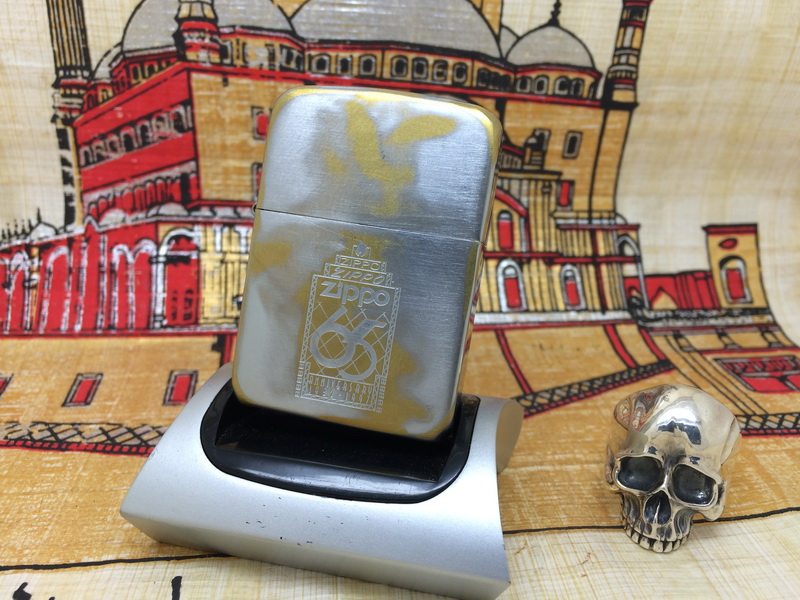 原装正版2003年J全新手工打磨做旧蚀刻65周年标41复刻打火机ZIPPO