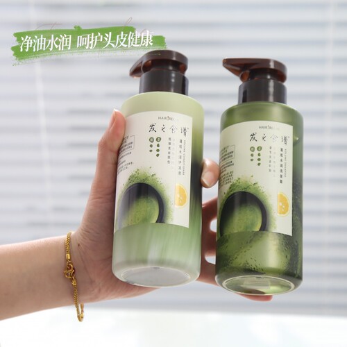 发之食谱茶柚洗发水控油去屑蓬松