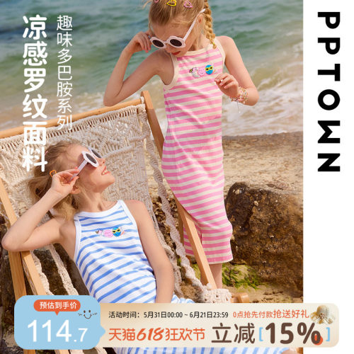 女童连衣裙夏季新款薄款