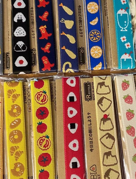 现货日本丸荣musubi便当盒手帐活页本绑带苏打小鸟装饰带可爱卡通