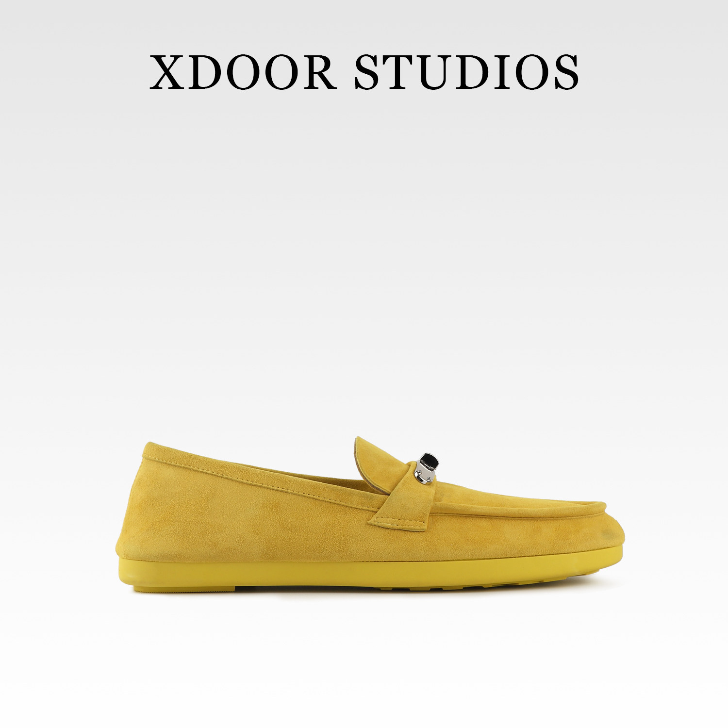 【绒梦溯光】XDOOR STUDIOS锁扣真皮乐福鞋女懒人一脚蹬豆豆单鞋,女鞋,乐福鞋（豆豆鞋）,淘宝优惠券,粉丝福利购,淘宝优惠卷