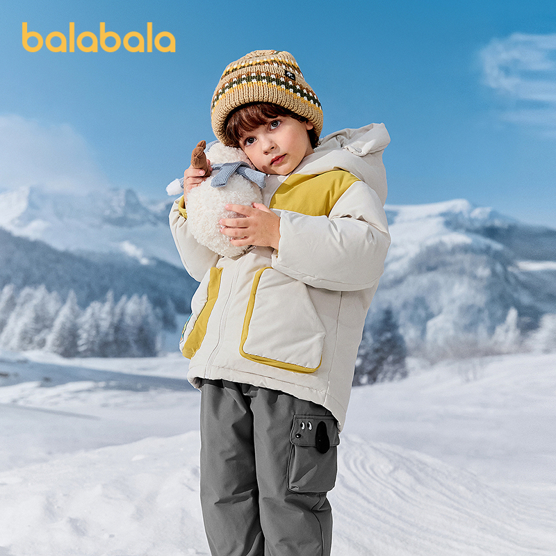 巴拉巴拉balaOne羽绒服三防外套