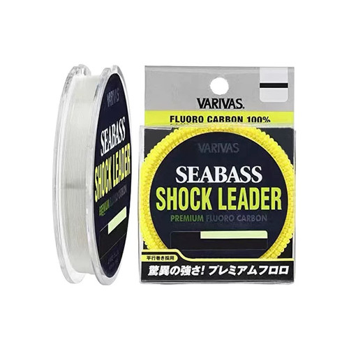日本瓦里瓦斯前导线shock leader海钓路亚碳素线透明色前导线耐磨