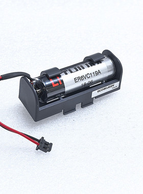 日本原装正品TOSHIBA东芝ER6V 3.6V/ ER6VC119A小黑头三菱M7电池
