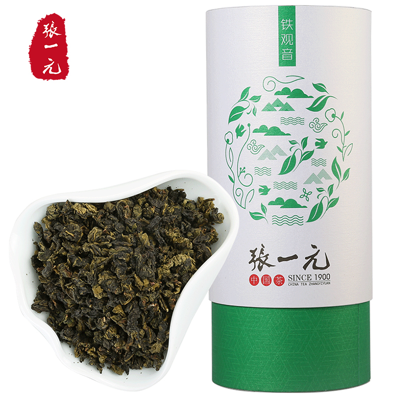 张一元茶叶乌龙茶铁观音（茶语）浓香型兰花香新春茶一级150g罐装