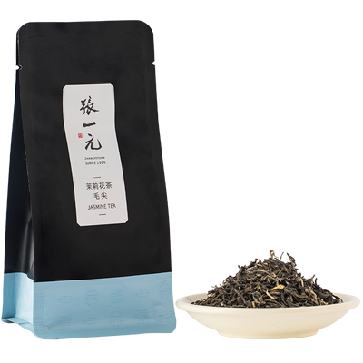 张一元茉莉花茶毛尖50g