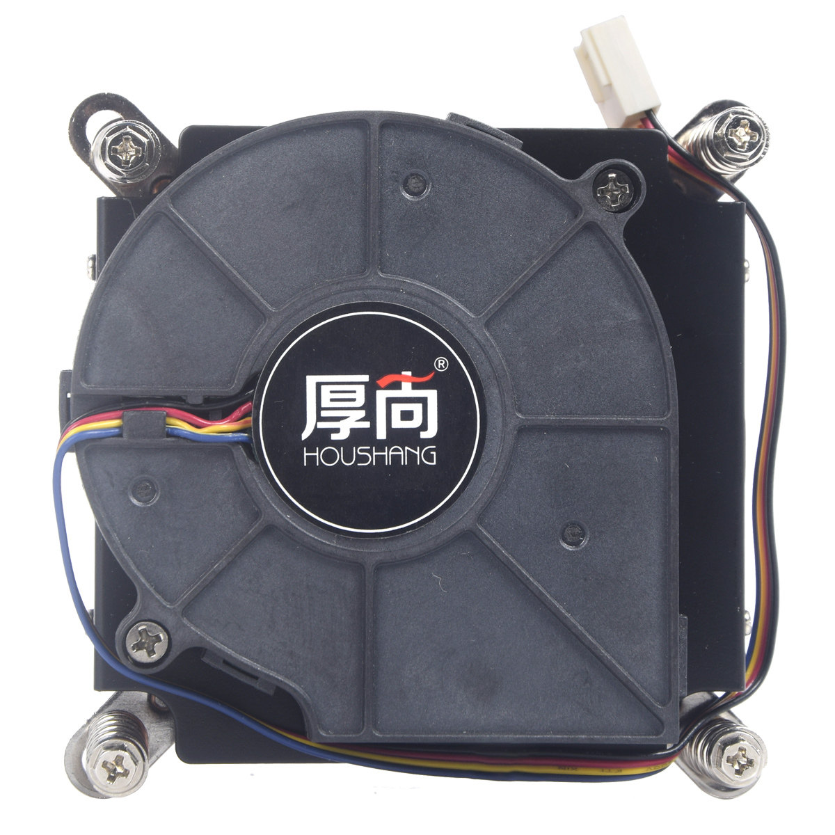 厚尚1U 1150散热器1155CPU风扇1156全铜涡轮1200散热片超薄115X