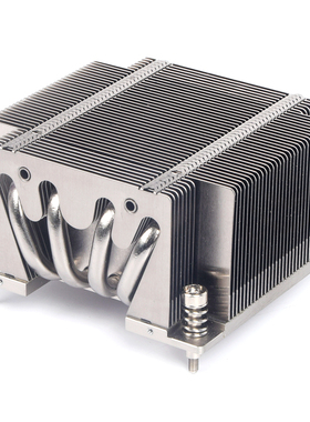 厚尚1.5U散热器无风扇台式机CPU被动散热款4热管纯铜底115X