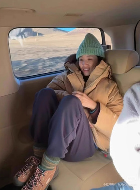 韩国 sie*ne bou*ique 新款noah连帽毛领收腰羽绒外套