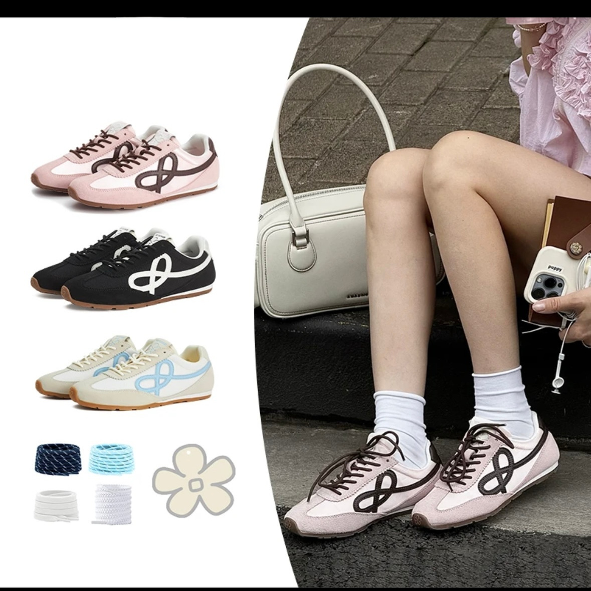 小花2025国潮品牌法棍德训鞋