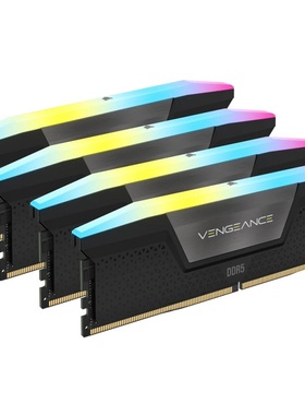 Corsair海盗船VENGEANCE RGB DDR5 192GB (48GBx4) 5200MHz内存条