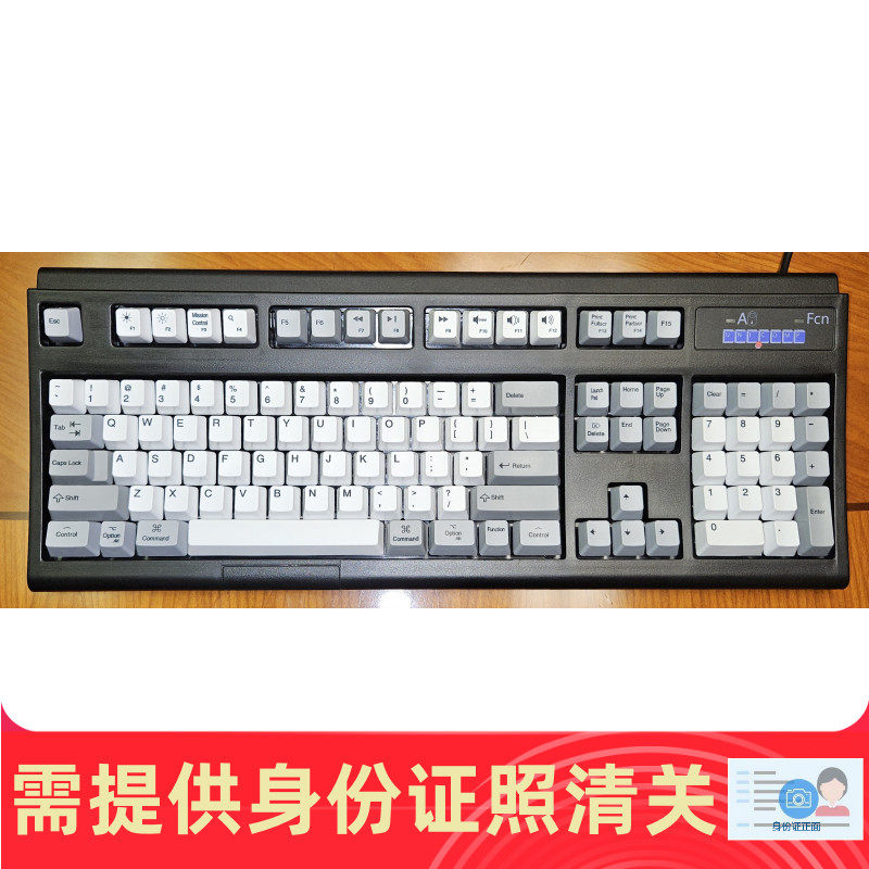 Unicomp New Model M for Mac 全新屈蹲弹簧轴机械键盘 美国代购