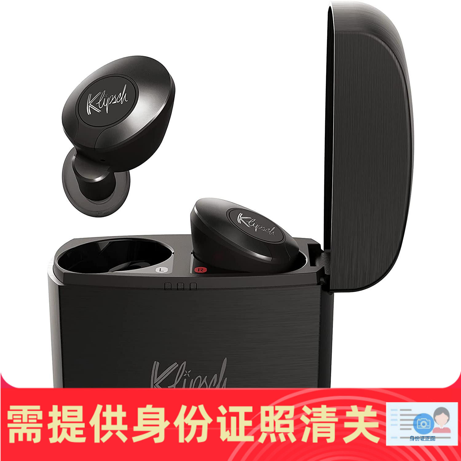 klipsch/杰士 T5 II ANC 主动降噪真无线蓝牙耳机长续航 美国代购