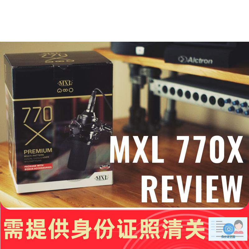 MXL 770X 多模式专业录音电容麦克风话筒 美国代购 正品保证