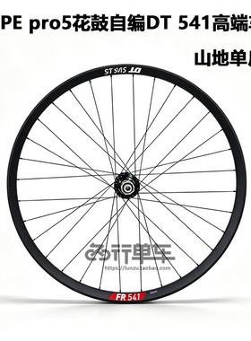 HOPE PRO5花鼓自编DT FR541 571车圈山地车轮组单后轮27.5 29寸