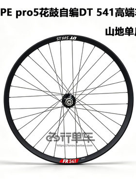 HOPE PRO5花鼓自编DT FR541 571车圈山地车轮组单后轮27.5 29寸