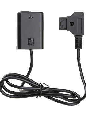 沣标np-fw50假电池外接电源适用索尼a7m2 a7r2 a7s2 a6000 a6300 a6400 a6500相机nex6 7微单ZV-E10L视频直播