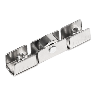 浦恒铝合金纱窗凹轮移窗纱窗纱网滑轮推拉纱门沙窗轨道滚轮槽平轮