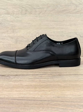 新款手工男鞋头层牛皮系带三接头英伦百搭牛津鞋商务皮鞋男真皮