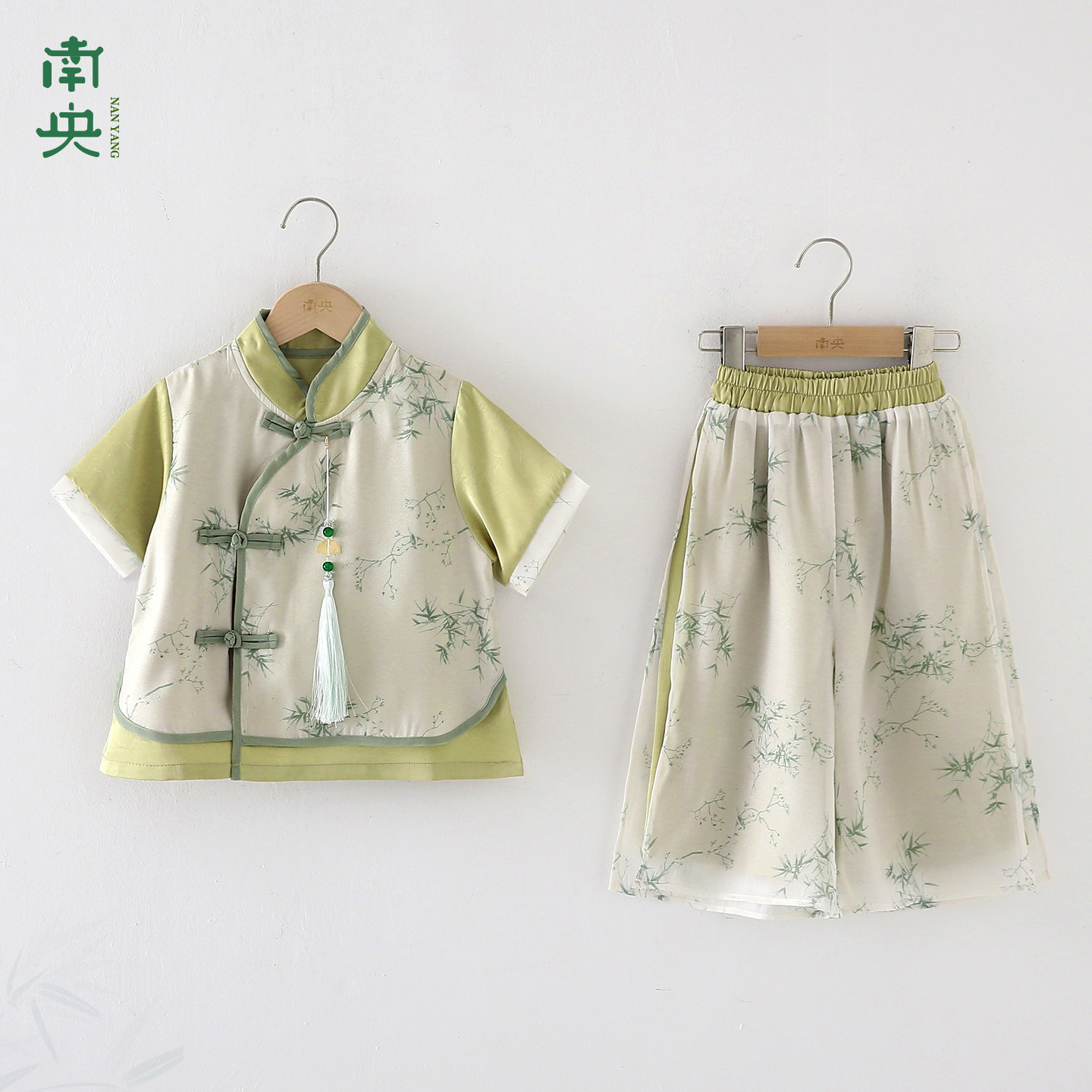 汉服男童夏季套装薄款儿童唐装小男孩新中式古装宝宝六一节演出服