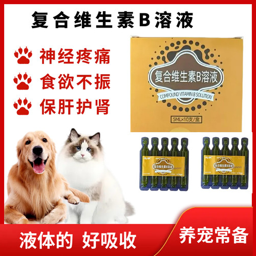 宠物犬猫复合维生素B溶液b1b2b6