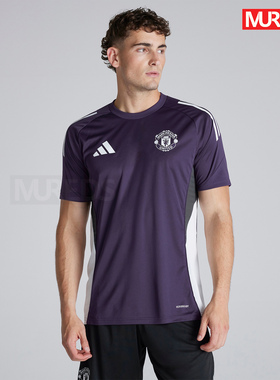 曼联官方正品阿迪达斯25/26赛季球队同款球服短袖训练球衣JP3112