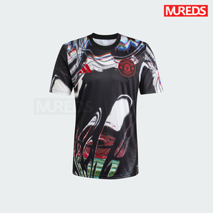 球队同款 26赛季 赛前训练热身球衣KA6419 阿迪达斯25 曼联官方正品