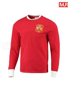 曼联官方正品1962/63赛季足总杯决赛红色复刻球衣英国代购现货