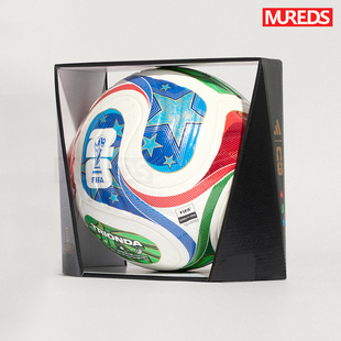 阿迪达斯官方正品三重浪2026美加墨世界杯比赛用球礼盒装JD8021