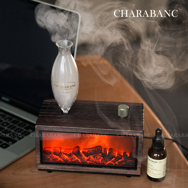 Charabanc复古壁炉香薰机七夕礼物高级新婚礼物男生生日礼物女生 - 实物图