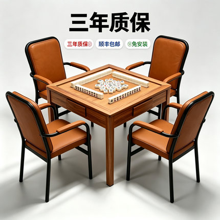 9号4张麻雀麻将机专用椅子靠背棋牌椅子凳子棋牌室椅家用麻将椅子