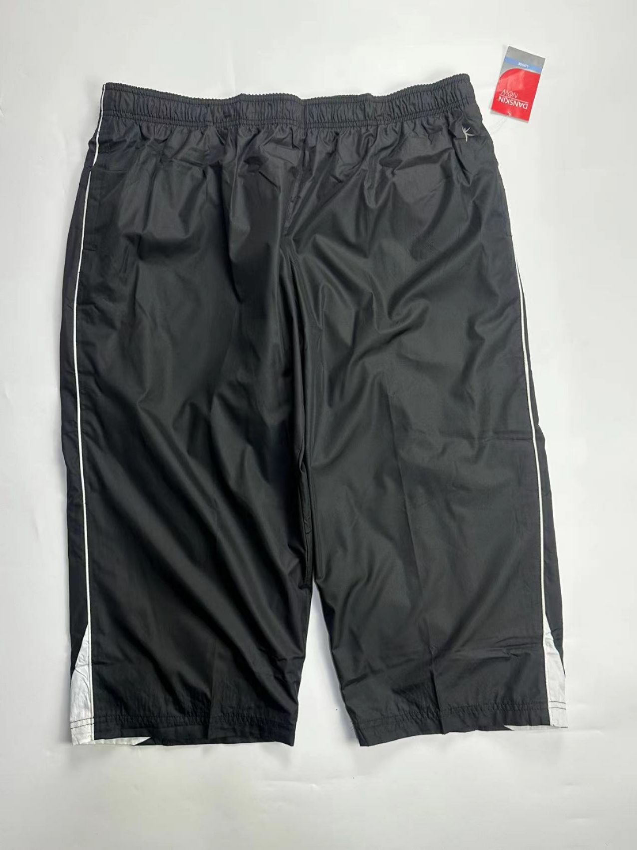 外贸男女士情侣夏季户外速干网眼透气运动七分裤宽松大码休闲马裤