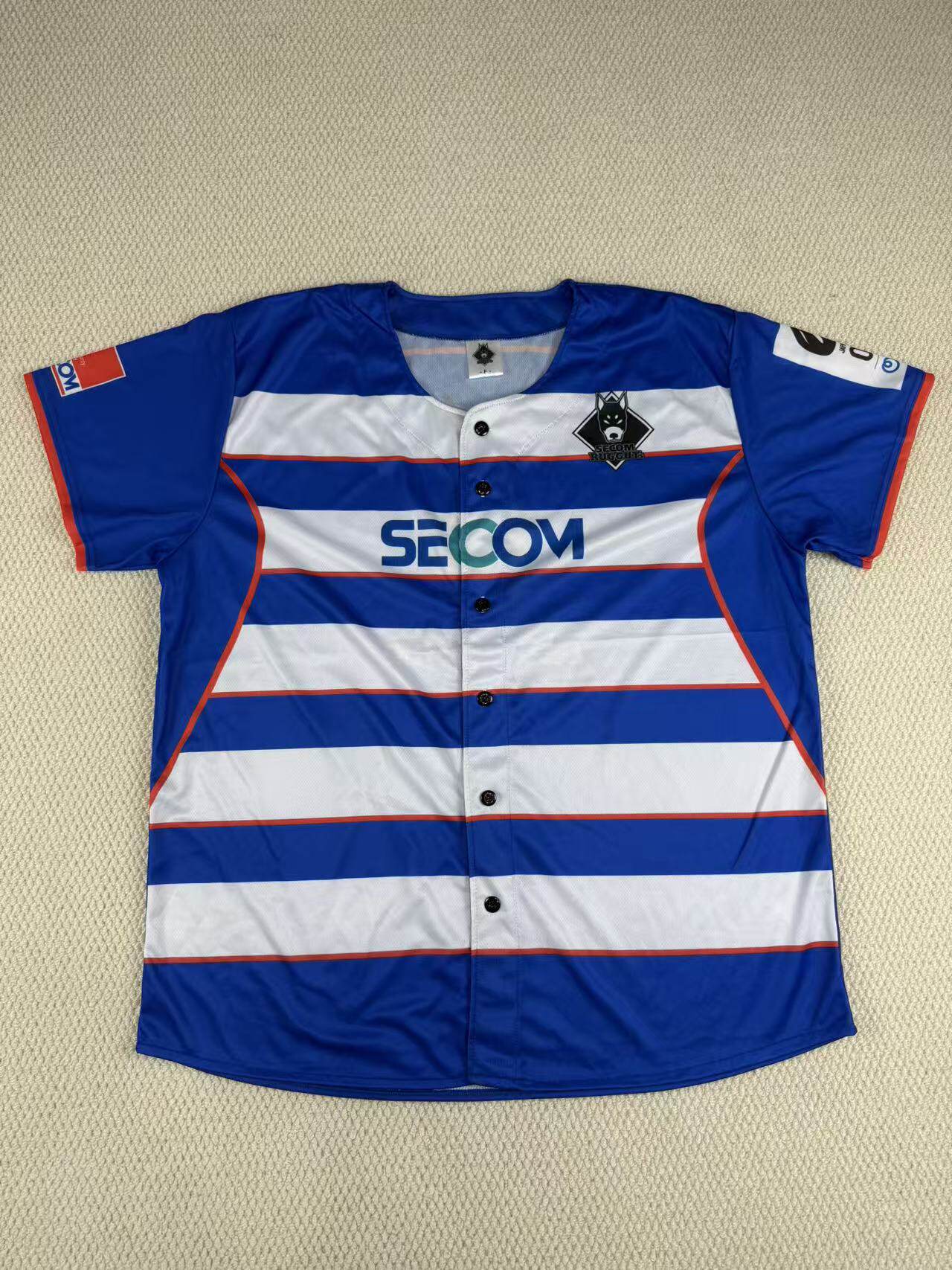 外贸男女情侣加肥加大码棒球服夏季户外速干网眼透气短袖T恤开衫