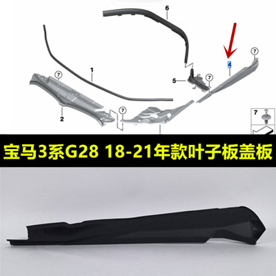 G28320Li325Li330Li叶子板盖板
