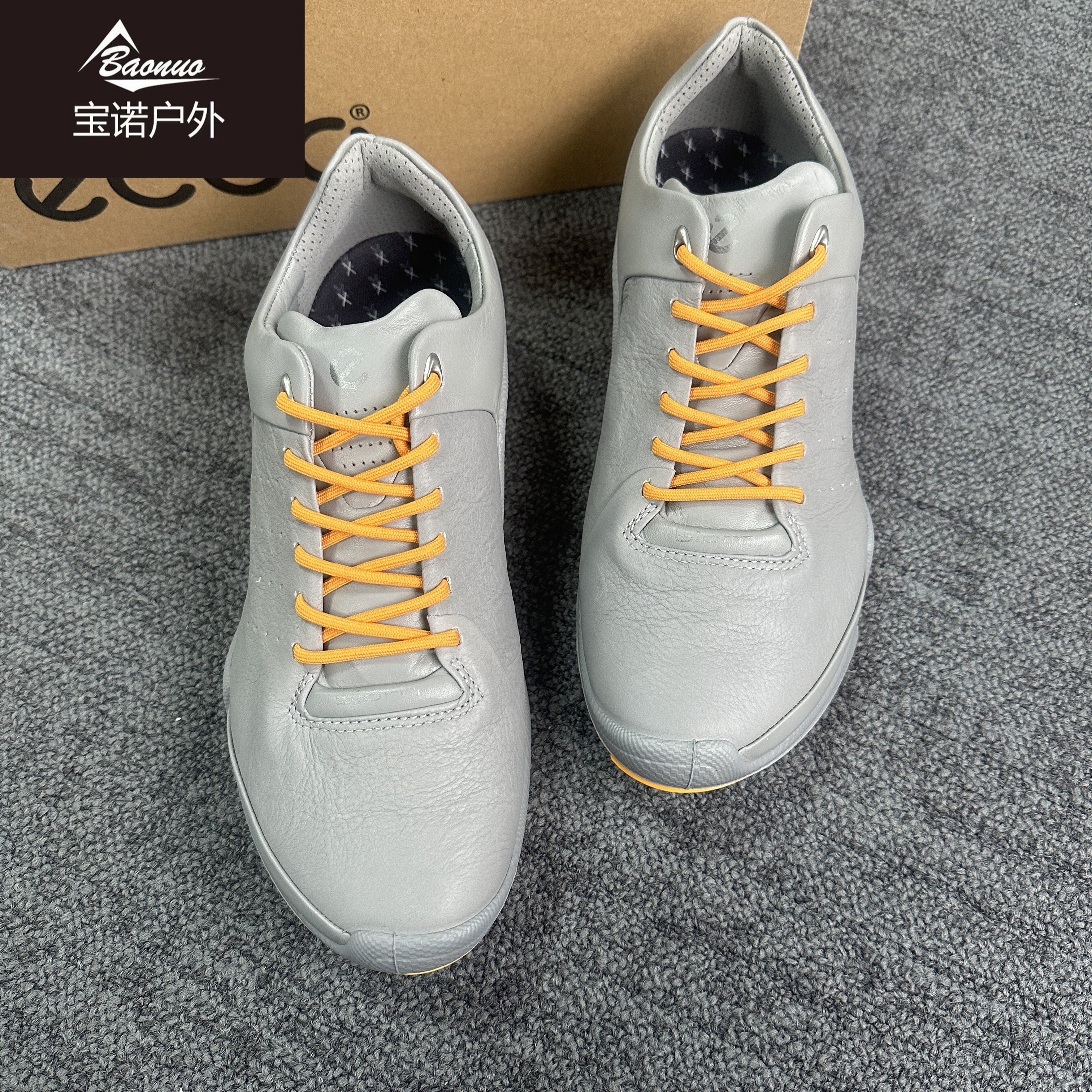 ECCO爱步25新款 户外休闲缓震户外跑步鞋 健步BIOMC800464