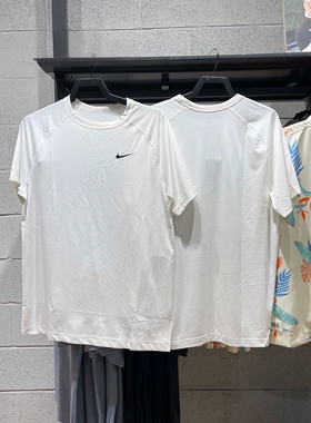 NIKE耐克男跑步健身训练夏季网眼透气运动速干短袖T恤 DV9816-100