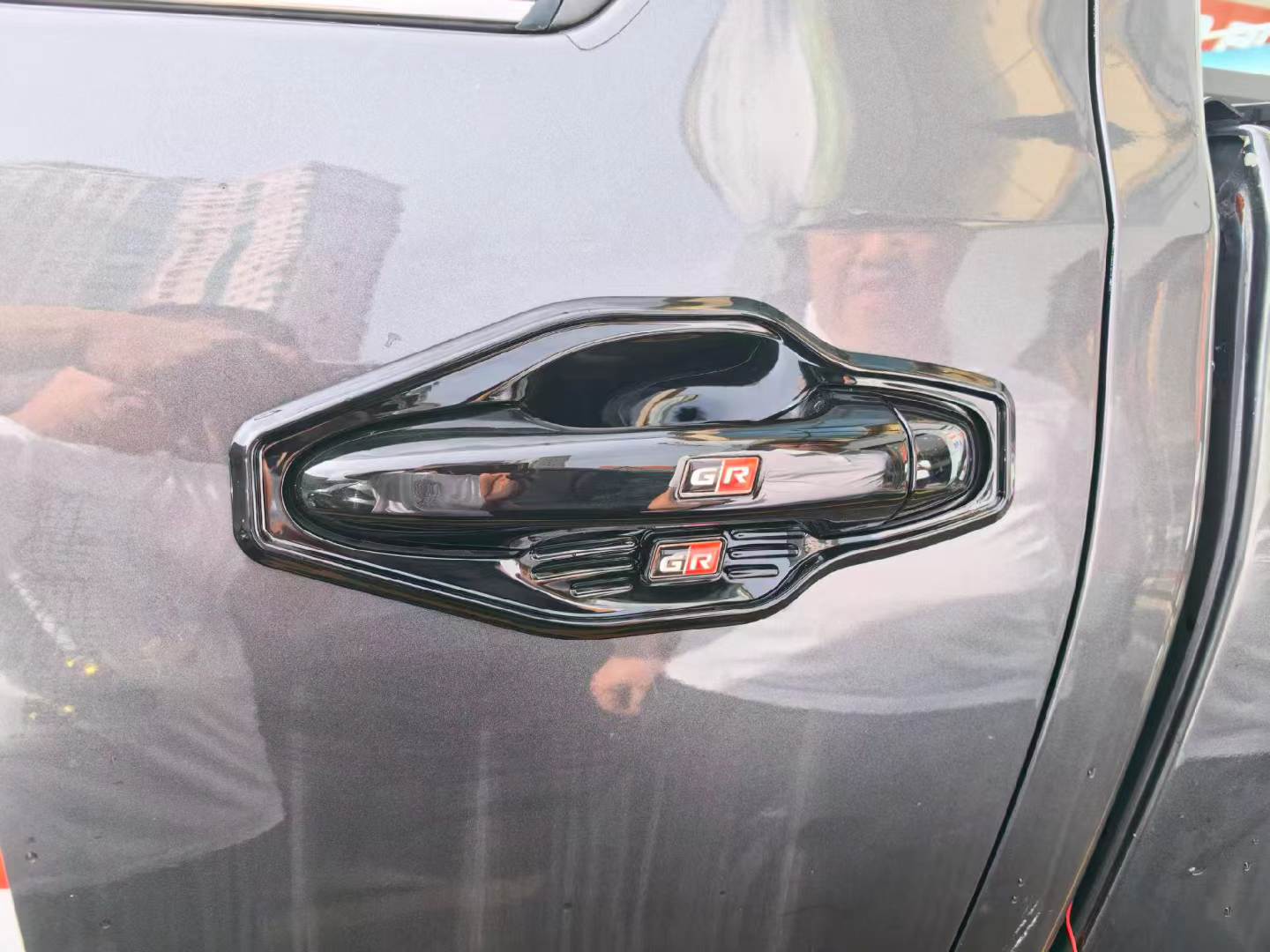适用于15-26年海拉克斯HILUX REVO TRAVO改装GR标门碗门把手套件