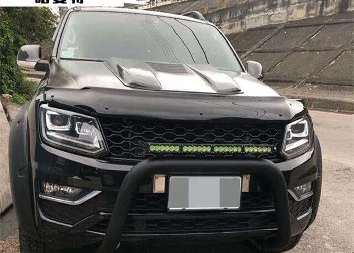 适用于10-21大众皮卡AMAROK越野改装前脸中网车头进气格栅装饰网